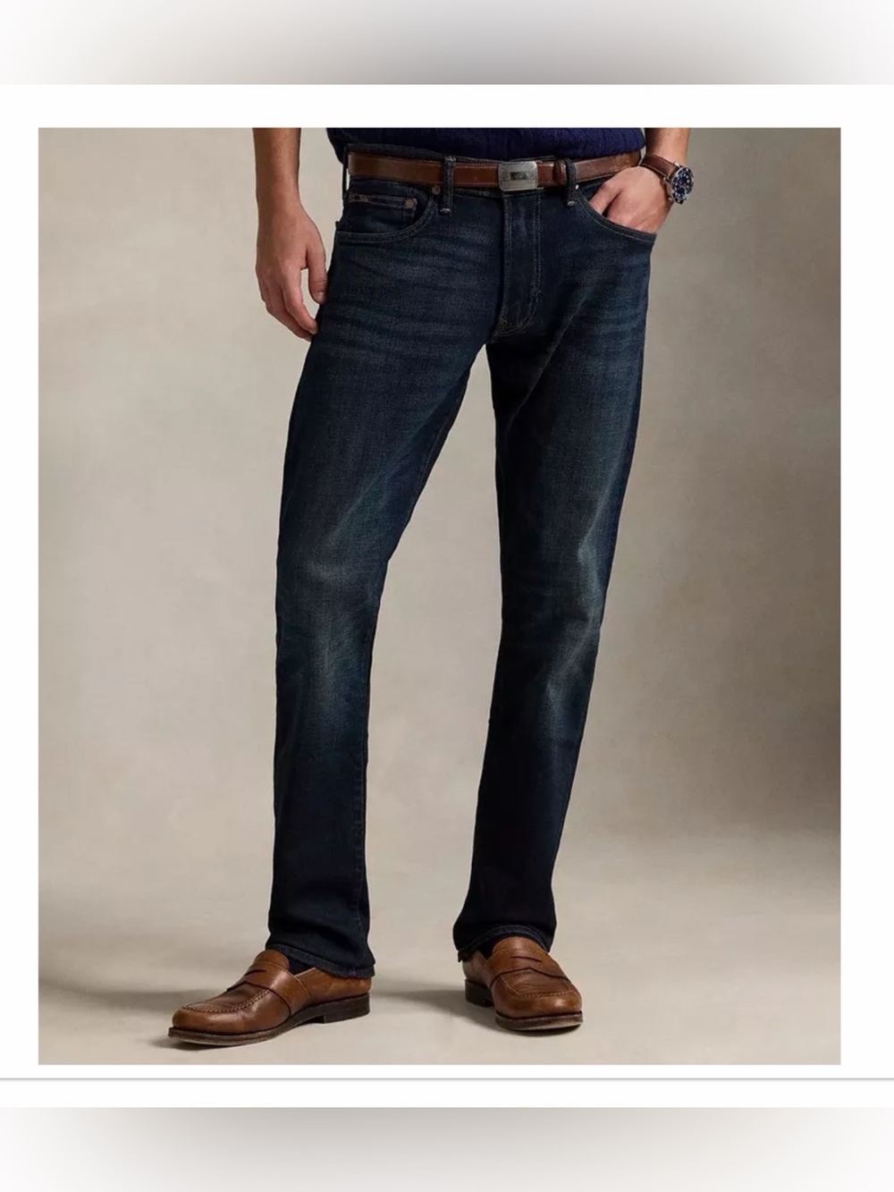 POLO RALPH LAUREN ‘Varick Slim Straight’ Jeans
